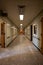 Derelict Hospital Hallway + Lights - Abandoned Mayview State Hospital - Pennsylvania