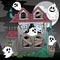 Derelict house and ghosts theme 2