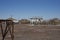 Derelict mining town in the Atacama Desert, Chile