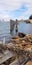 Derelict Pier, Wharf or Jetty Goat Island Sydney Harbour