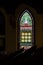 Derelict Sanctuary with Stained Glass Windows - Abandoned Church - Lowell, Massachusetts