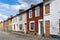 Derelict terraced houses in the North of England awaiting demolishon