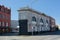 Derelict white building. Goole, Yorkshire