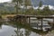 Derelict wooden bridge along the Carretera Austral