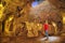 Derinkuyu cave underground city, Cappadocia , Turkey .Travel ba