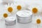 Dermatology herbal cosmetic cream with chamomile vitamin spa lotion