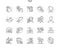 Dermatology Well-crafted Pixel Perfect Vector Thin Line Icons 30 2x Grid for Web Graphics and Apps.