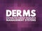 DERMS - Distributed Energy Resource Management Systems acronym, abbreviation concept background