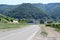 Dernau, Germany - 08 08 2022: The road into Rech one year after the flood disaster