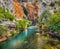 Dervish monastery or tekke at the Buna River spring in the town of Blagaj