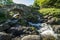 DERWENTWATER, LAKE DISTRICT/ENGLAND - AUGUST 31 : View of Ashness bridge near Derwentwater in the Lake District England on August