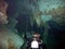 Descending Cave Divers