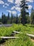 Deschutes River near its headwaters