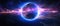 Description 1: Witness the mesmerizing electromagnetic plasma glow above the Earth\\\'s atmosphere, Ai Generated