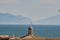 Desenzano del Garda, view of tiled roofs, antennas