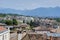 Desenzano del Garda, view of tiled roofs, antennas