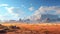 Desert 3d Wallpaper Unreal Engine Rendered Landscape With Interstellar Comic Book Art