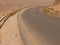 Desert asphalt highway
