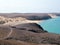 Desert beach in Lanzarote