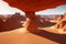 Desert canyons Incorporate a foreground element made with generative ai