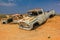 Desert Cars wreck
