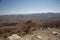 Desert crater mountains ridge, Negev Israel