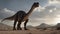 in the desert _The dinosaur diplodocus was a noble creature that walked in the epic world, when the world was full