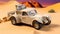 Desert Dune-buggy Toy Car Miniature For Tabletop Wargaming