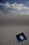 Desert dune with stars