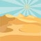 Desert dunes, desert landscape, egyptian background