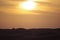 Desert Dunes at Sunset with Cloud