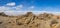 Desert Geological Layered Rock Formation