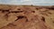 desert gobi mongolia aerial view
