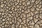 Desert heat dirt clay global warming texture pattern top view