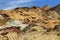 Desert Landcape at Artists Palette, Death Valley National Park, California, USA