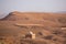 Desert Landscape around the Kasbah Ait Benhaddou