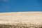 The desert landscape Costa Calma on Fuerteventura.