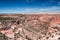 Desert landscape , Devil`s Canyon View Area