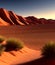 Desert Landscape: Endless Horizons and the Beauty of Arid Isolation