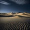 Desert Landscape Illustration - Created with generative AI