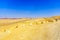 Desert landscape and the Israel - Egypt border
