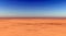 Desert landscape, land surface