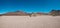 Desert landscape with mountain  background , Pico del Teide volcanic summit