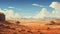 Desert Landscape Paintings: Computer Art Inspired By Tyler Jacobson