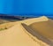 Desert landscape panorama dunes