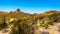 Desert Landscape and rugged Mountains in Tonto National Forest in Arizona, USA