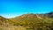 Desert landscape with Saguaro Cacti along the National Trail near the San Juan Trail Head in the mountains of South Mountain Park