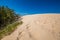 Desert landscape, Slowinski National Park near Leba, Poland