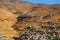 Desert landscape surrounding Petra