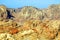 Desert landscape surrounding Petra